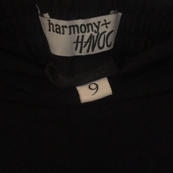 Harmony + HAVOC Tapered Slacks Size 9 NWT - Picture 8 of 15
